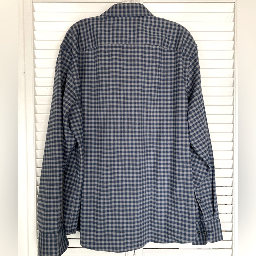 Untuckit Performance Flannel Gingham Bergstrom Re… - image 5